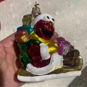 New Kurt Adler Sesame Street
Elmo Christmas Ornament! Cute
Approximately 4" Tall